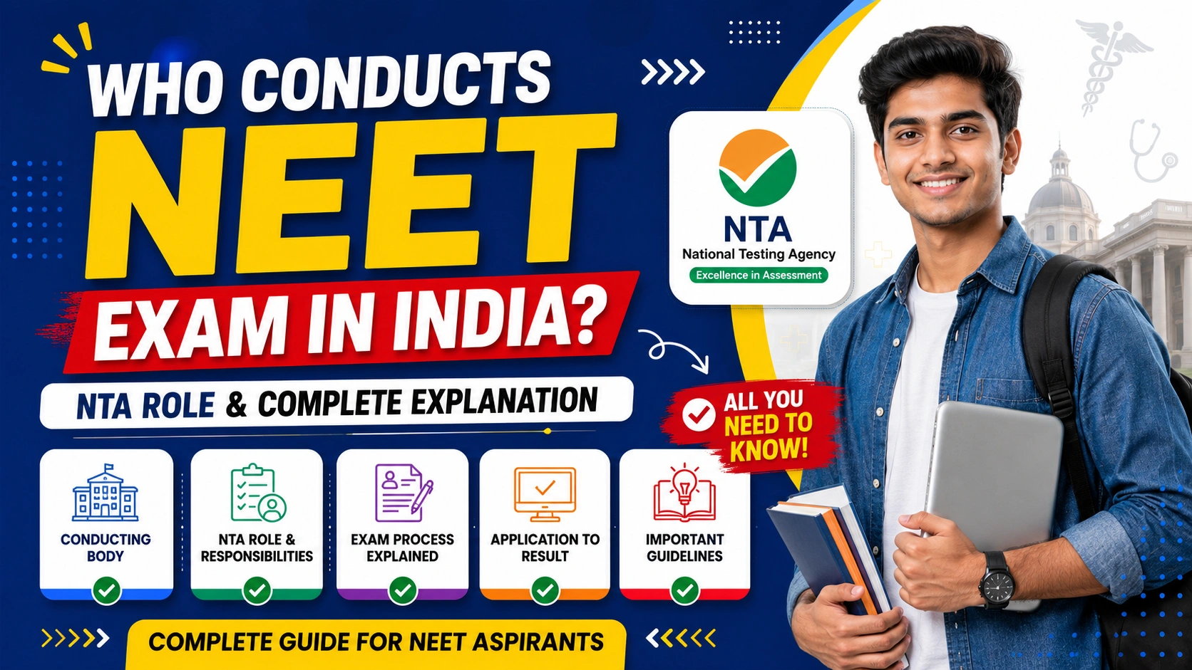 Who Conducts the NEET Exam in India? NTA Role & Complete Explanation
